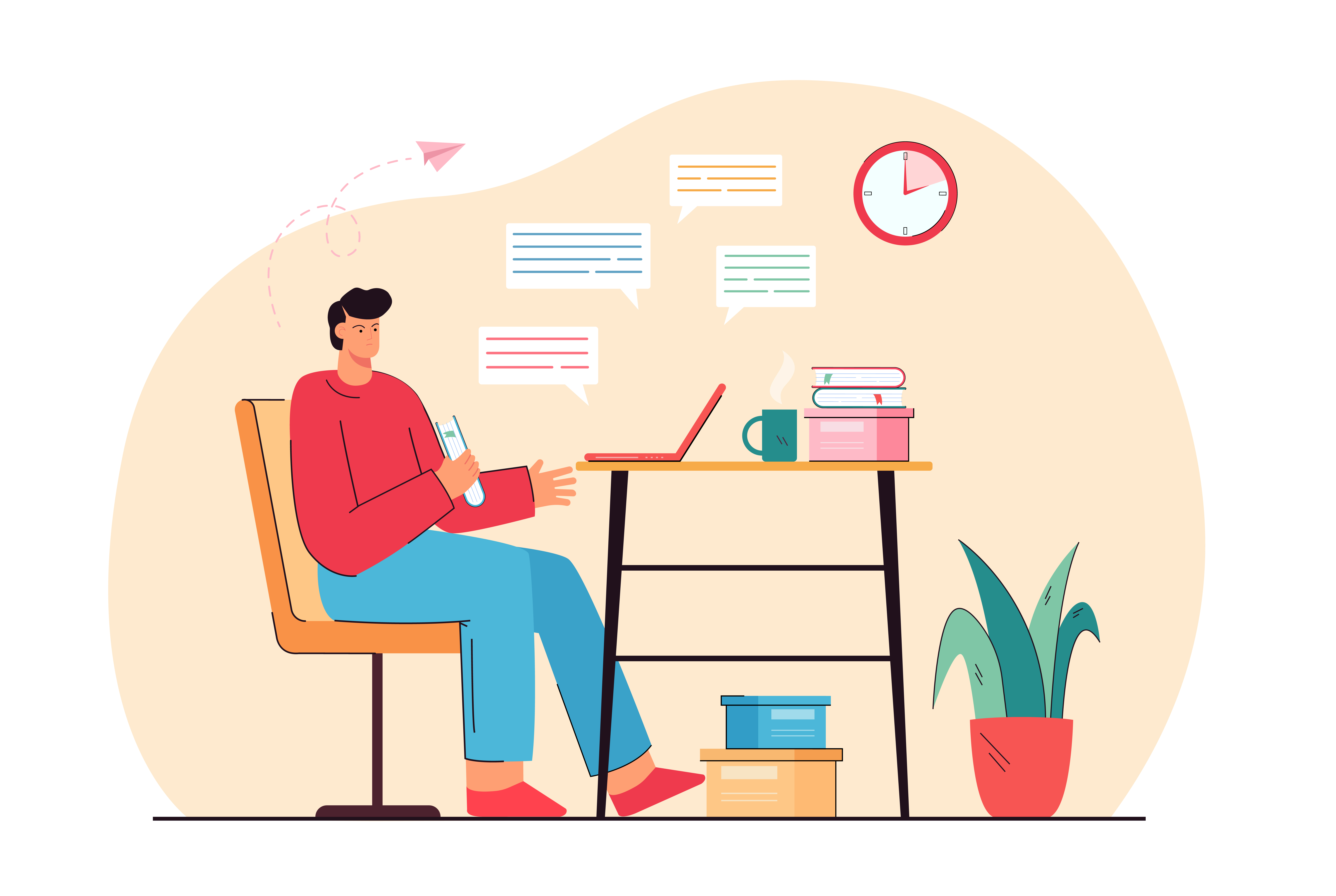 Ilustración para Encuestas